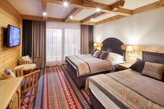 Отель Hotel Bania Thermal & Ski Бялка-Татшаньска Улучшенный двухместный номер с неограниченным доступом в термальный комплекс Terma Bania-4